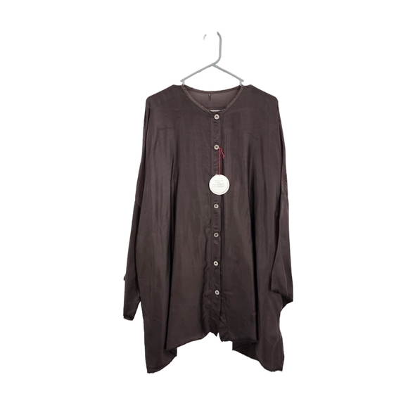 Skif International Women's Vintage Tibet Button Front Top - Picture 1 of 8